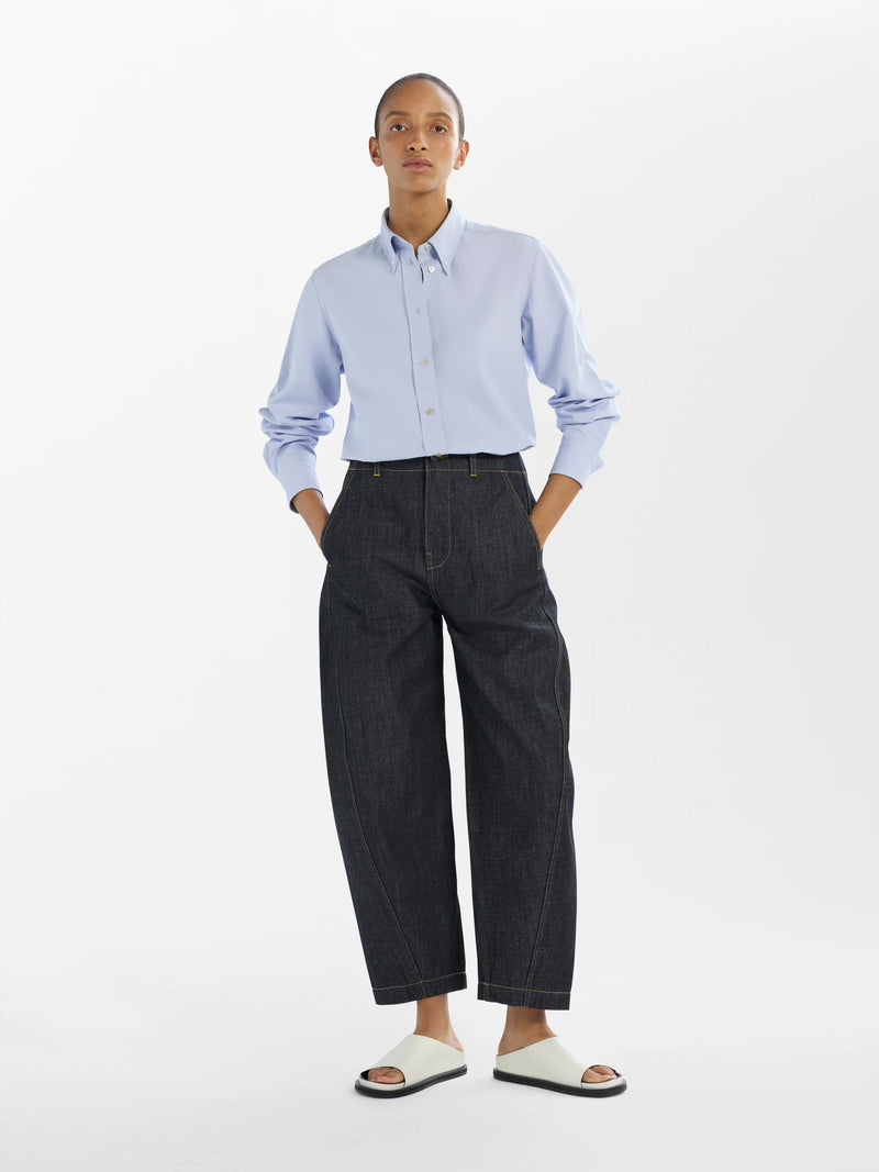 Akerman Rounded Leg Twist Seam Denim