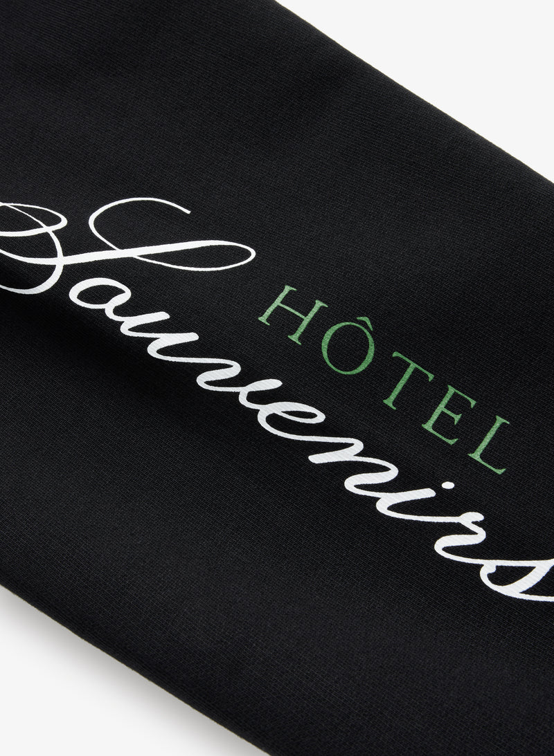 JJJJound Black Hotel Hoodie