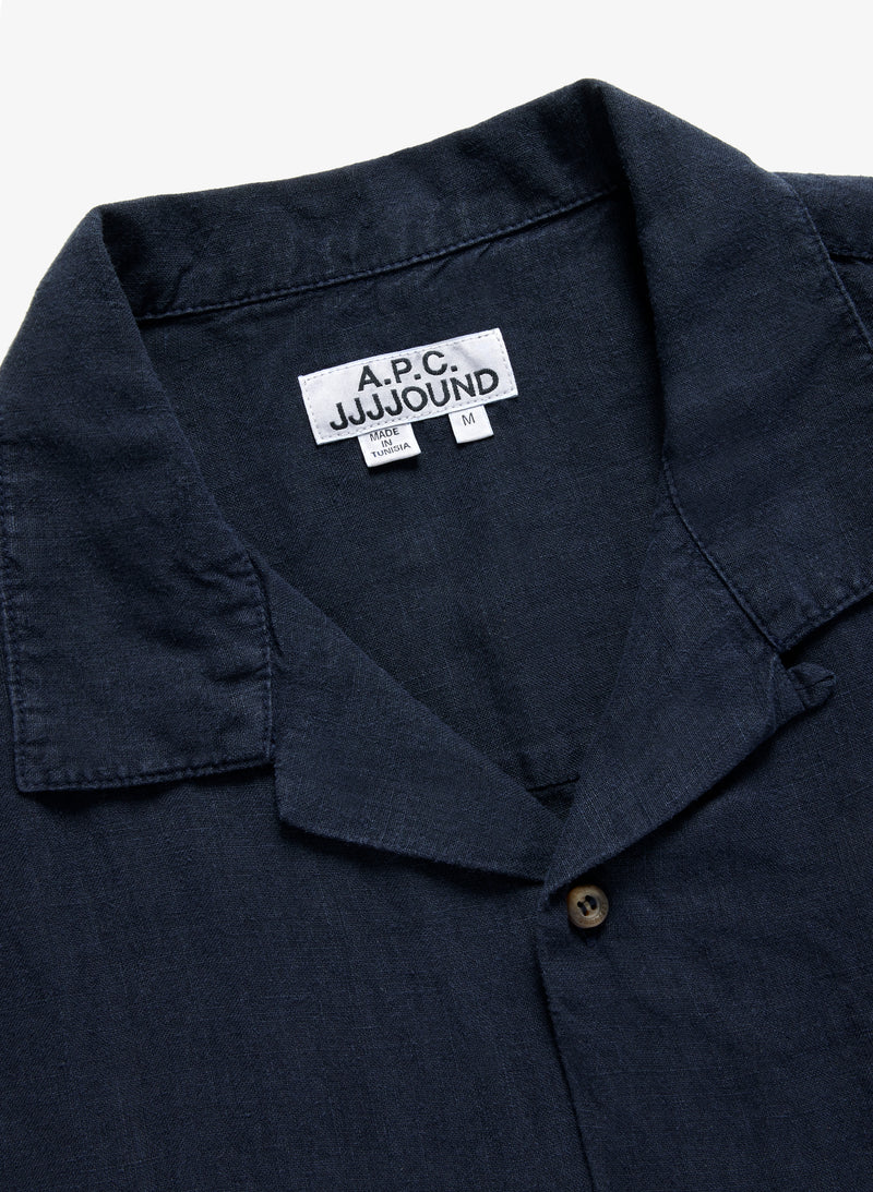 JJJJound Navy Weekend Shirt