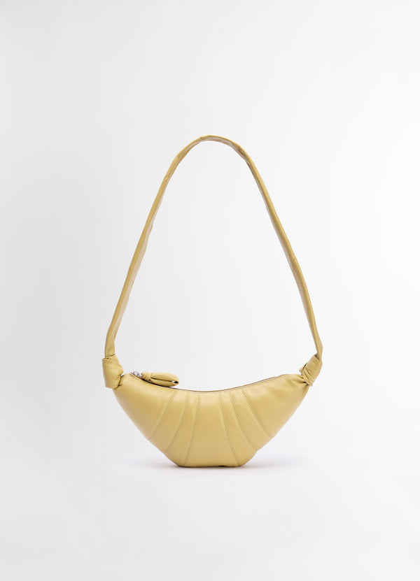 Ginger Small Croissant Bag Nappa Leather