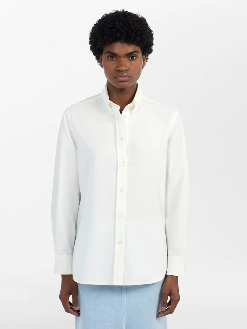 White Bissett Fitted Shirt