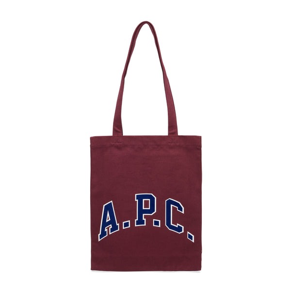 Burgundy Lou University Totebag