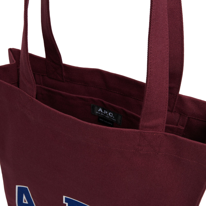 Burgundy Lou University Totebag