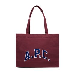 Burgundy Diane University Shopping Bag