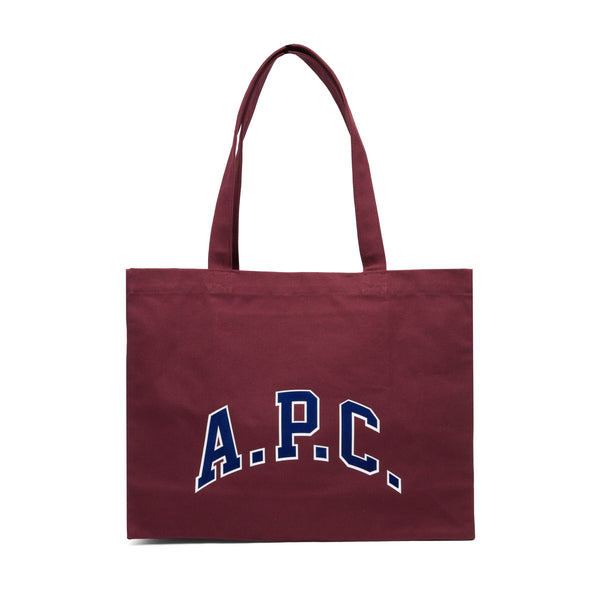 Burgundy Diane University Shopping Bag