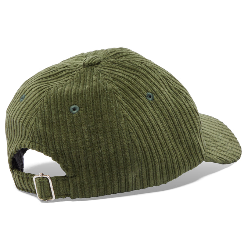 Forest Green Cord Charlie Baseball Cap