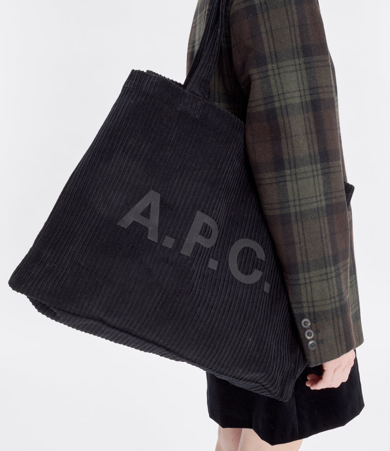 Black Cord Diane Shopping Bag