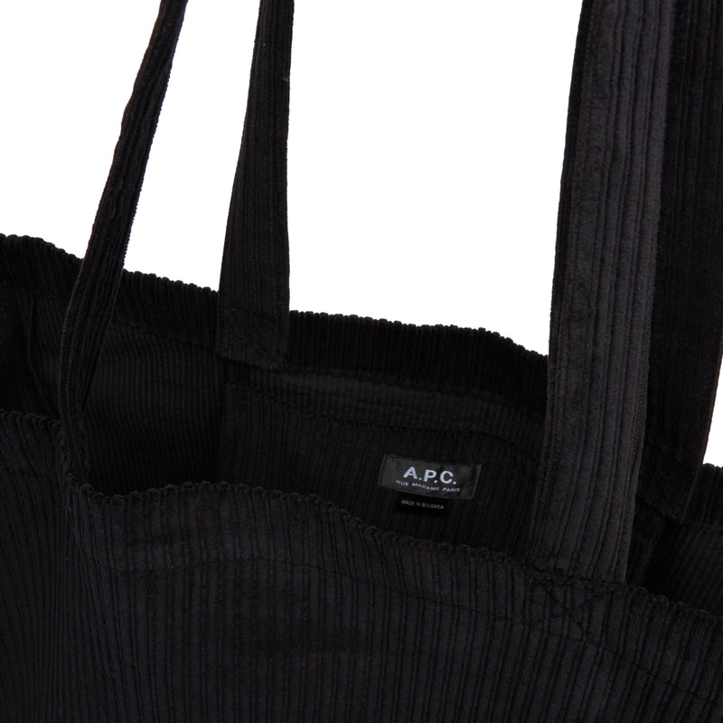 Black Cord Diane Shopping Bag