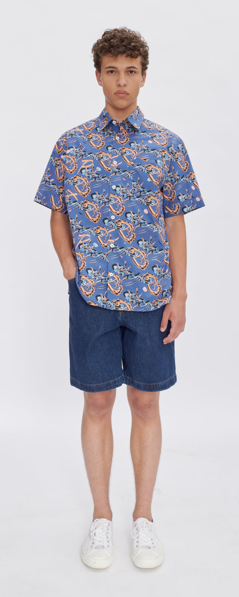 Blue Ross Short Sleeve Shirt