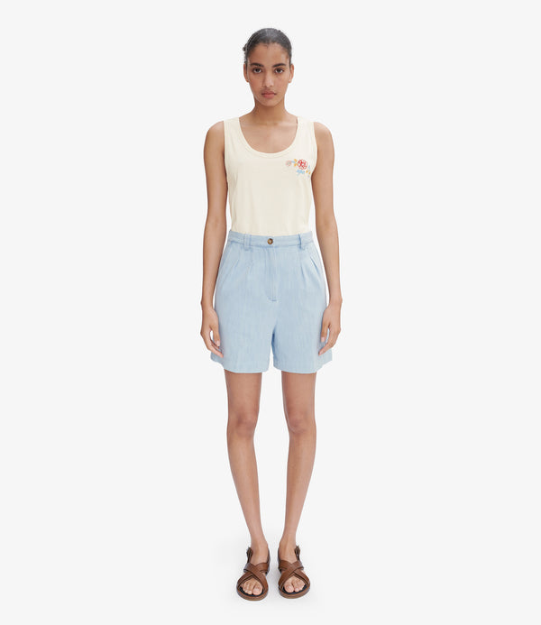 Pale Blue Nola Short