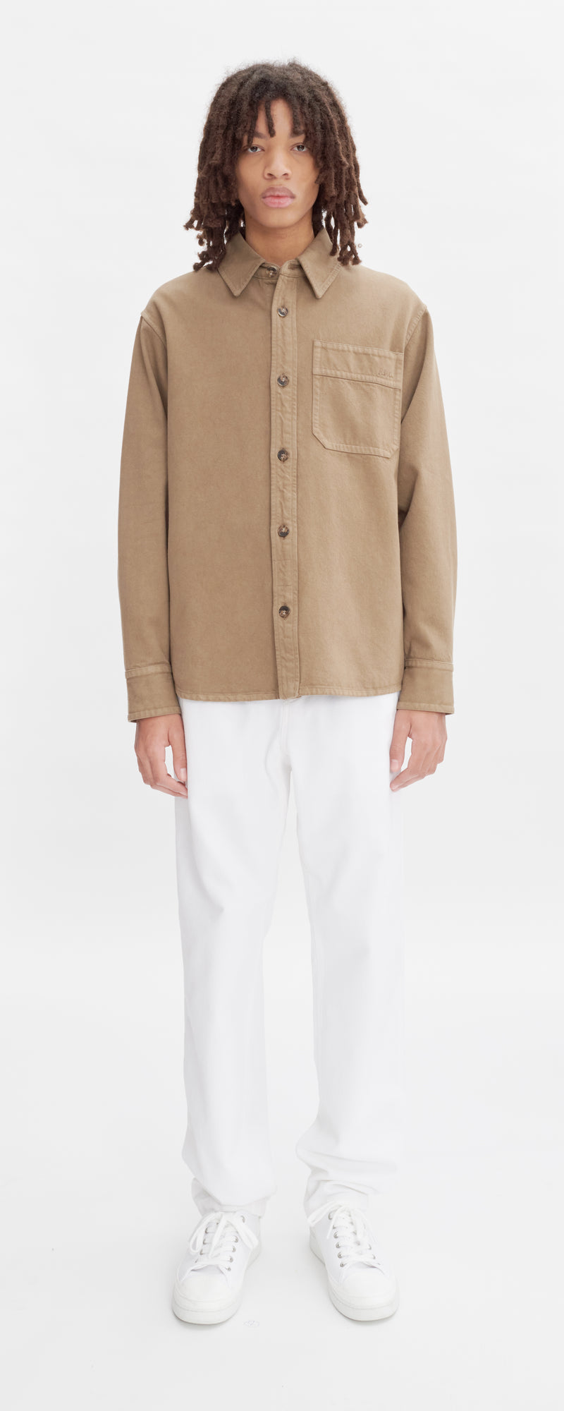 Chestnut Brown Basile Brodee Overshirt