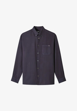 Dark Navy Mateo Logo Shirt