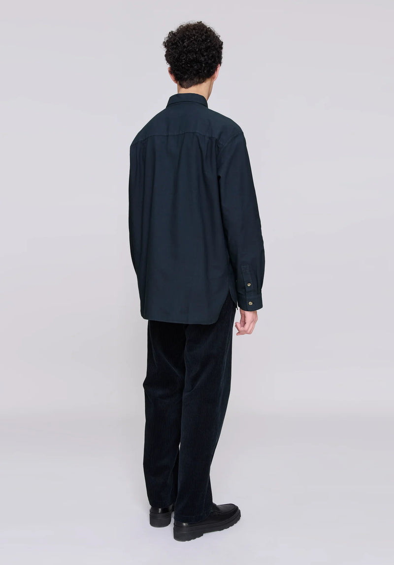 Dark Navy Mateo Logo Shirt