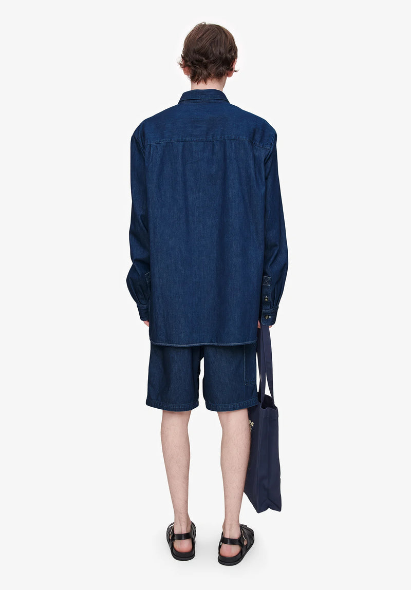 Dark Blue Denim Mathias Shirt