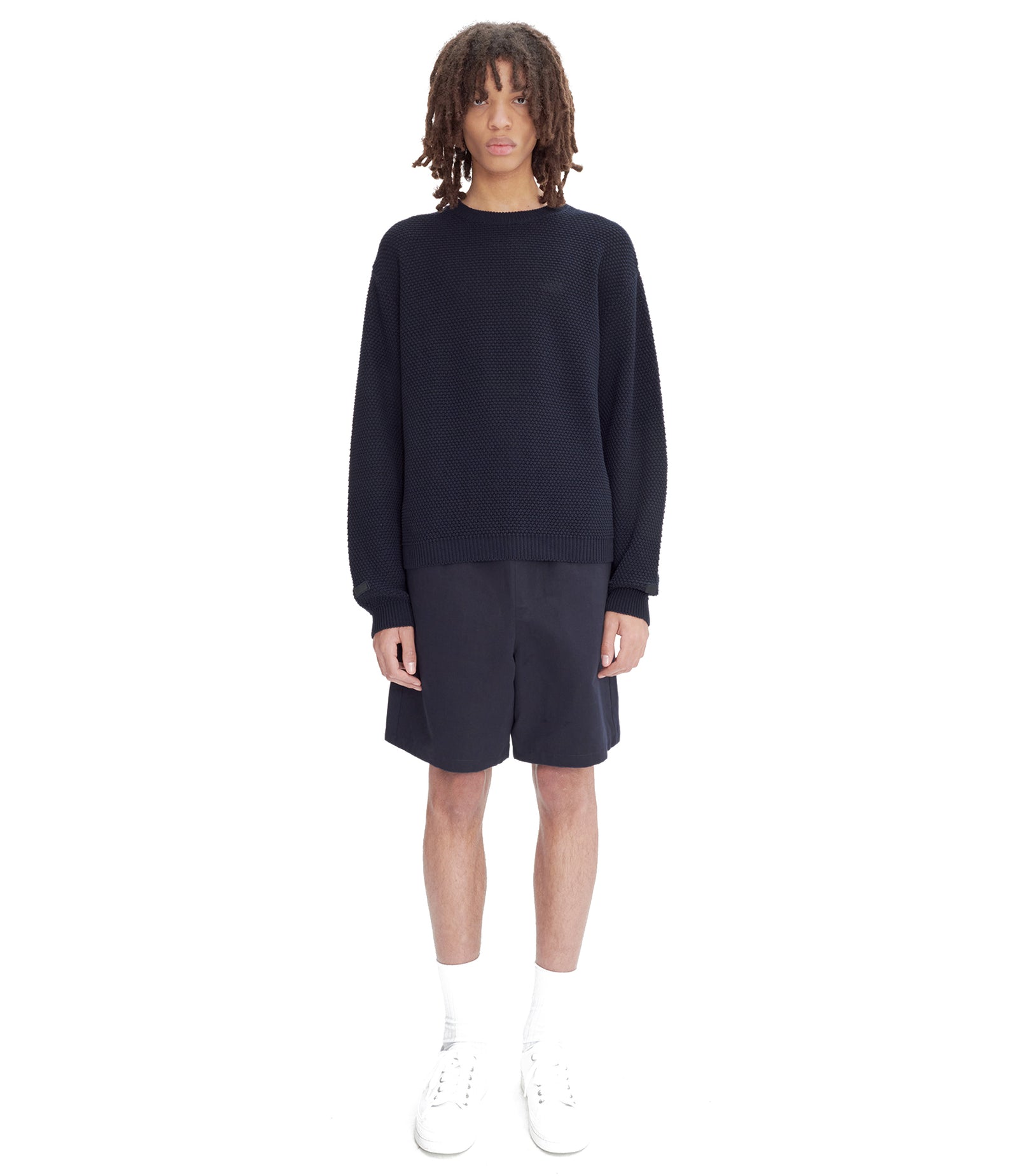 JJJJound Navy Weekend Short – MANIFESTO