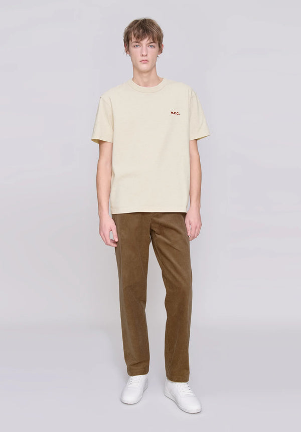 M Ecru/Rose Boxy Petit VPC Tshirt