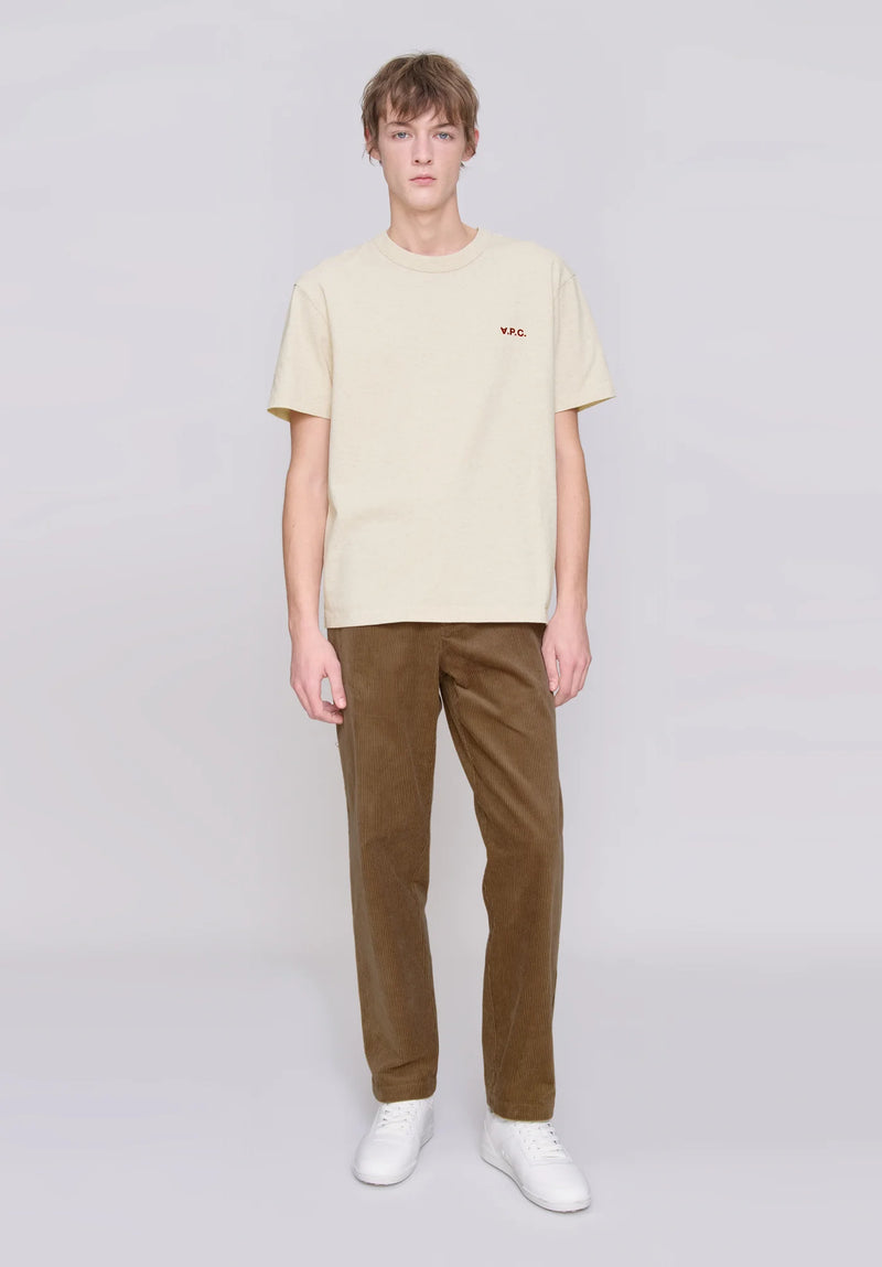 M Ecru/Rose Boxy Petit VPC Tshirt