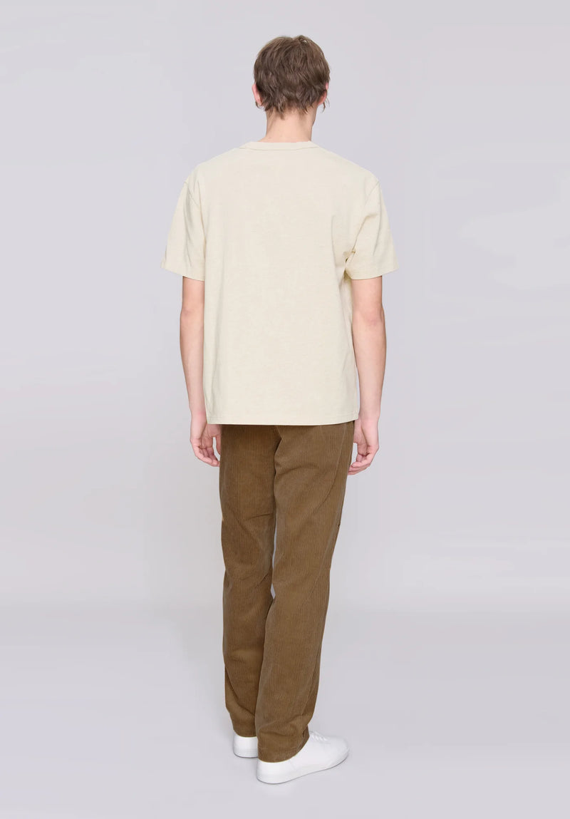 M Ecru/Rose Boxy Petit VPC Tshirt