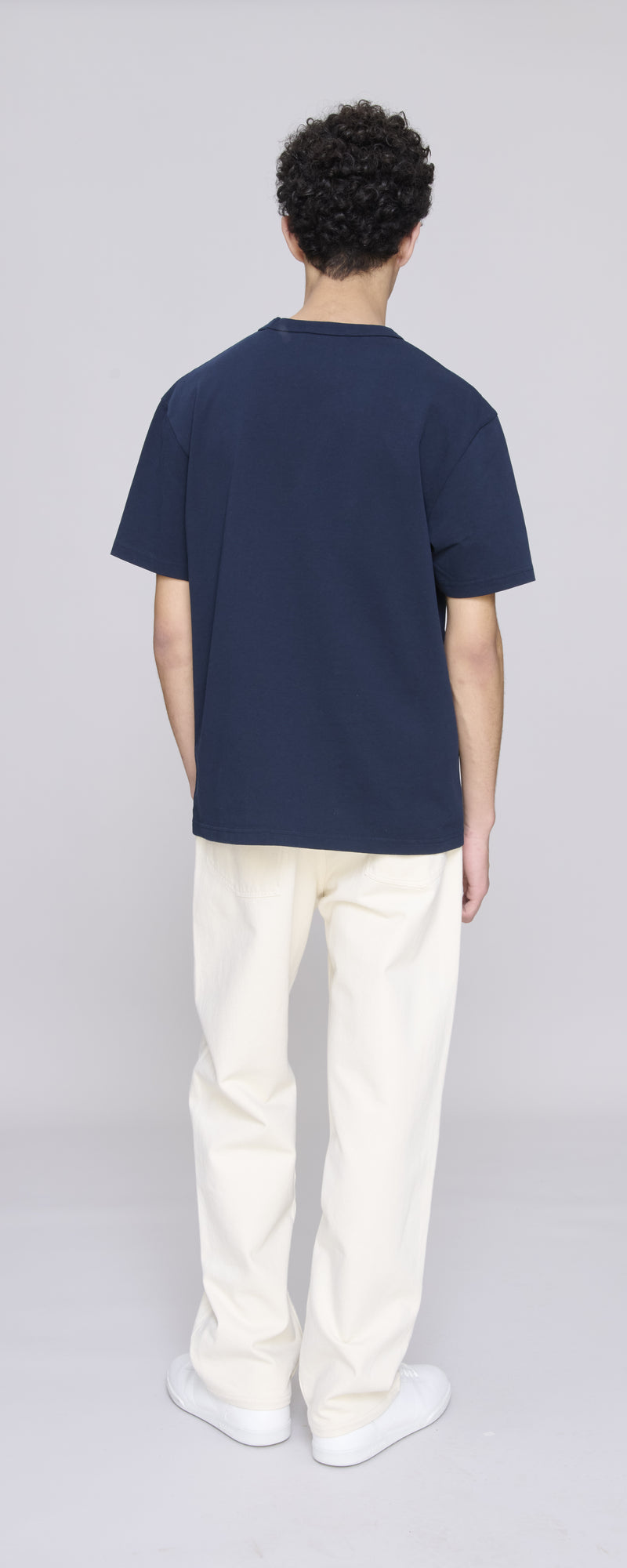 M Dark Navy/Ecru Marcus Tshirt