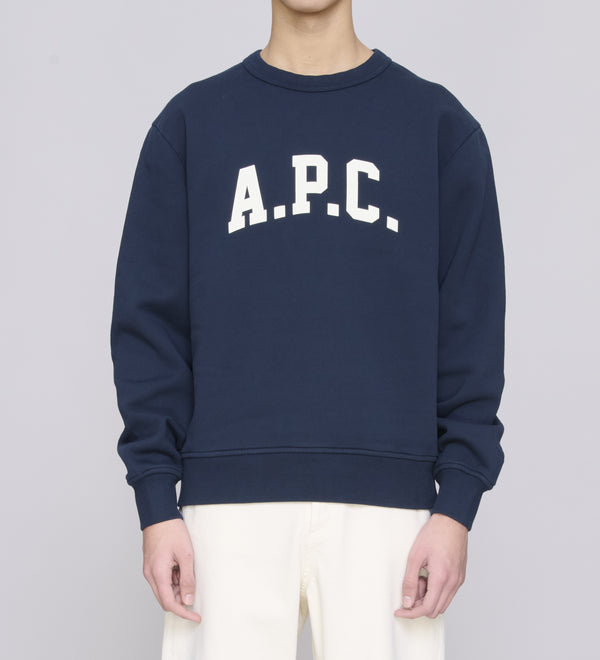 M Dark Navy/Ecru Harris Sweatshirt