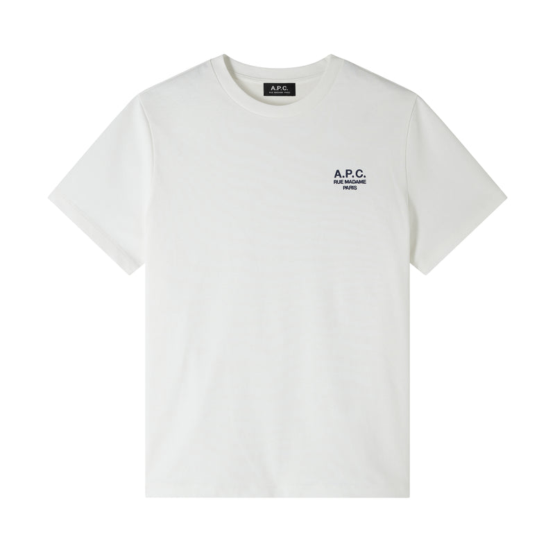 Unisex Standard White/Dark Navy Rue Madame Tshirt