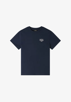 Unisex Standard Dark Navy/Ecru Rue Madame Tshirt