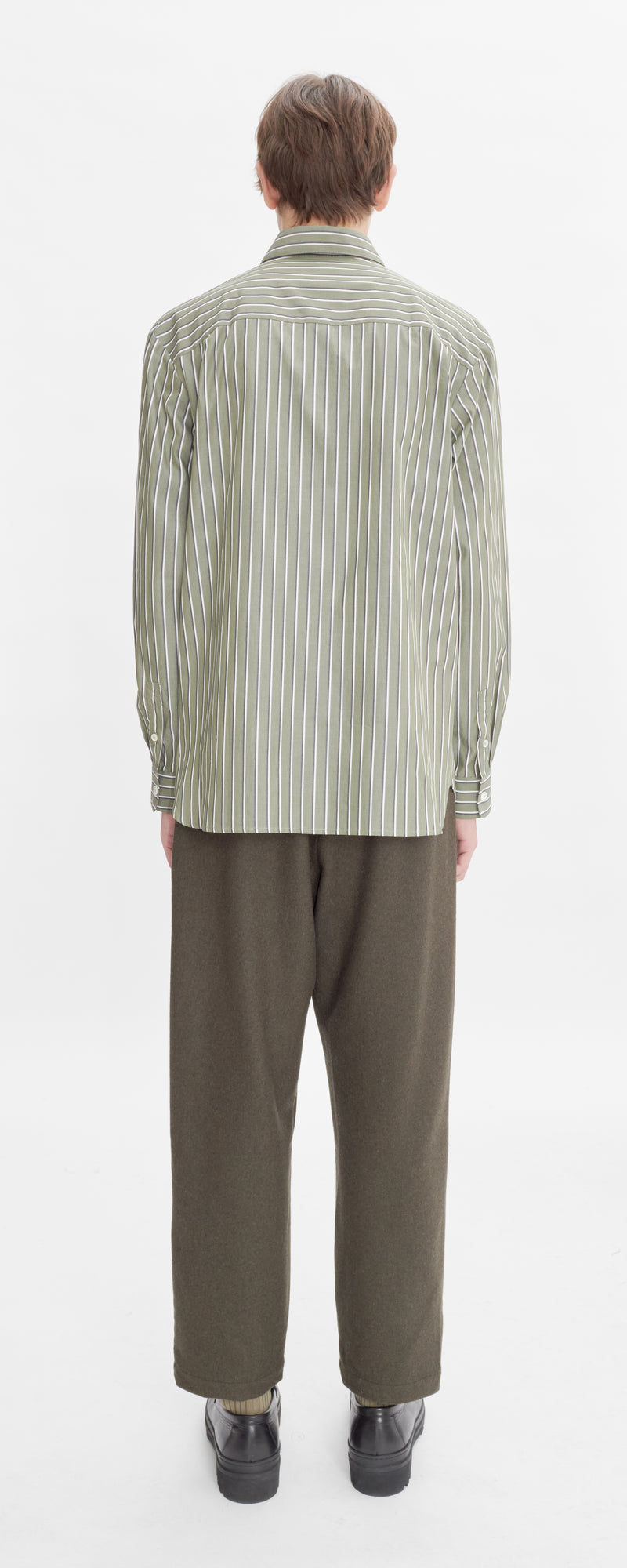 Khaki Stripe Malo Shirt