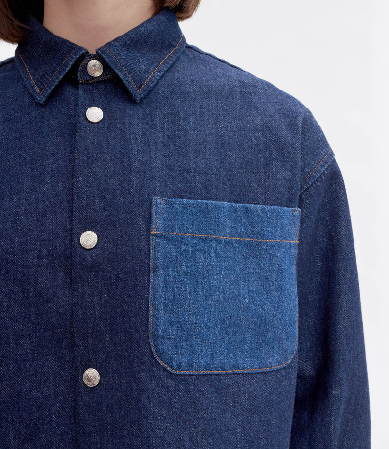 Washed Indigo Bella Shirt