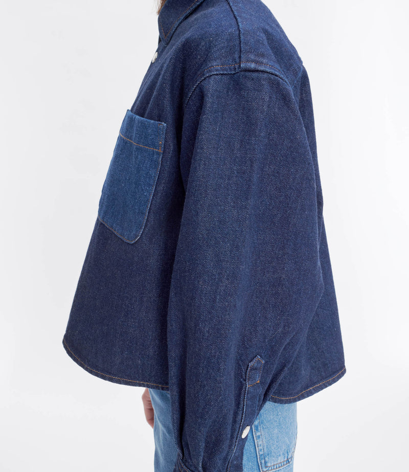 Washed Indigo Bella Shirt