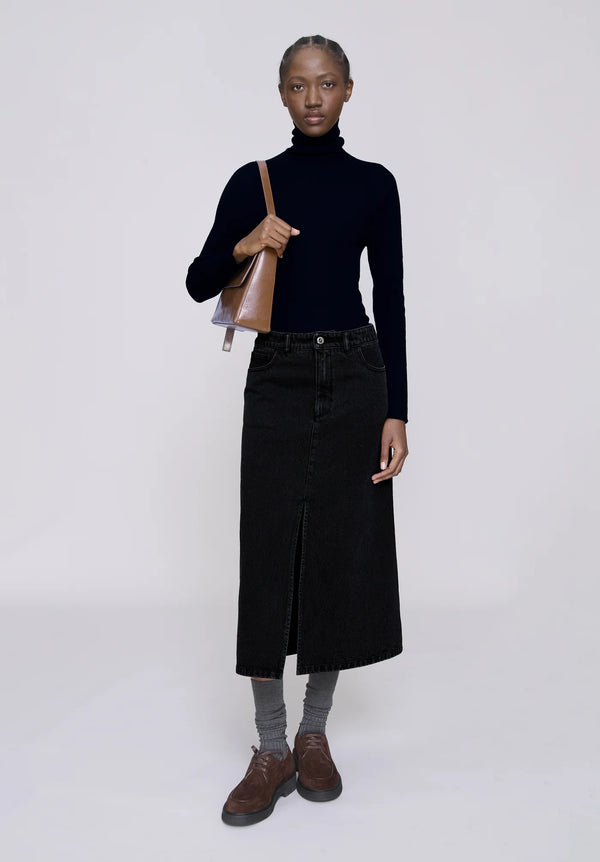 Black Georgia Skirt