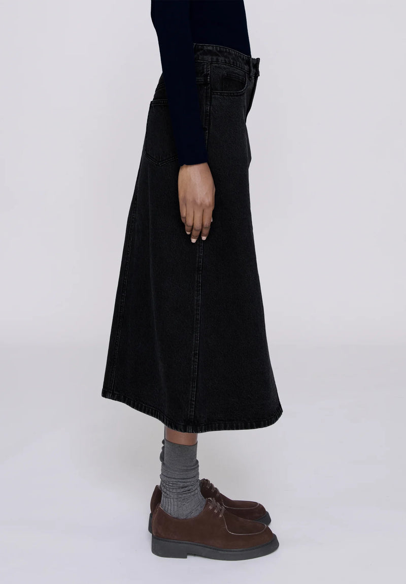 Black Georgia Skirt