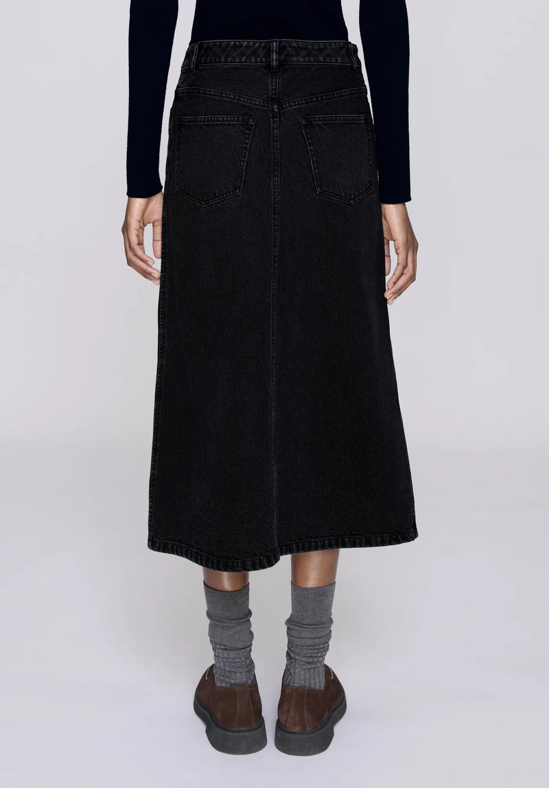 Black Georgia Skirt