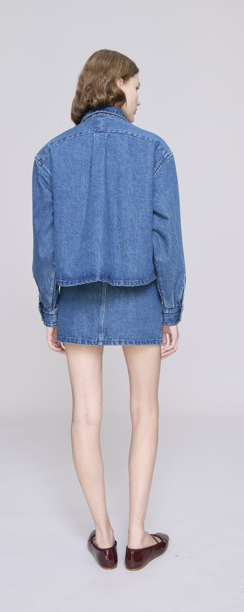 Washed Indigo Samantha Overshirt