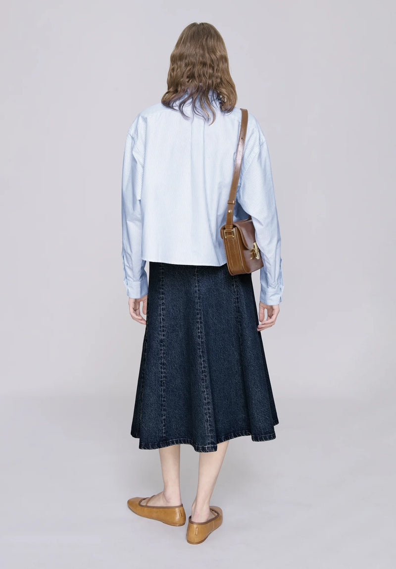 Washed Indigo Naia Skirt