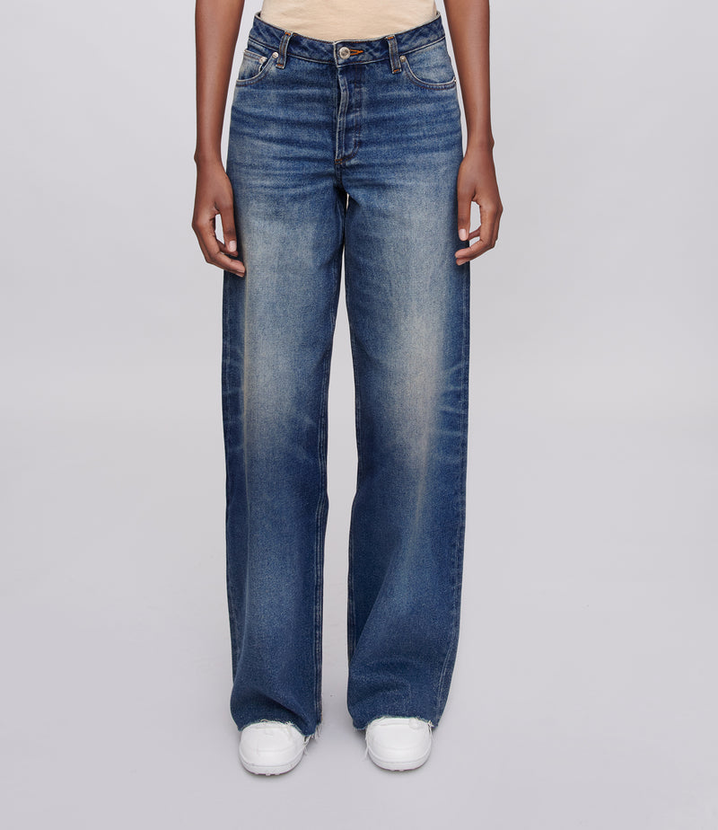 Washed Indigo Elisabeth Denim