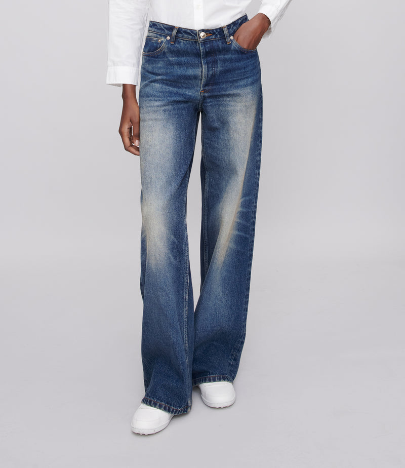 Washed Indigo Elisabeth Denim