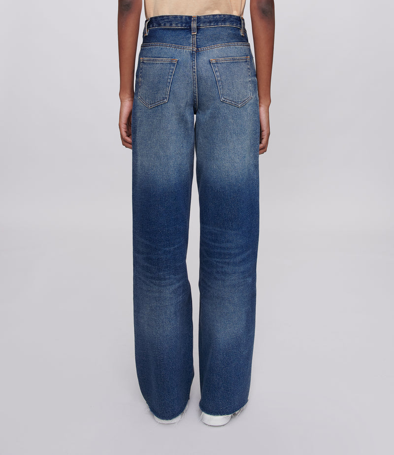 Washed Indigo Elisabeth Denim