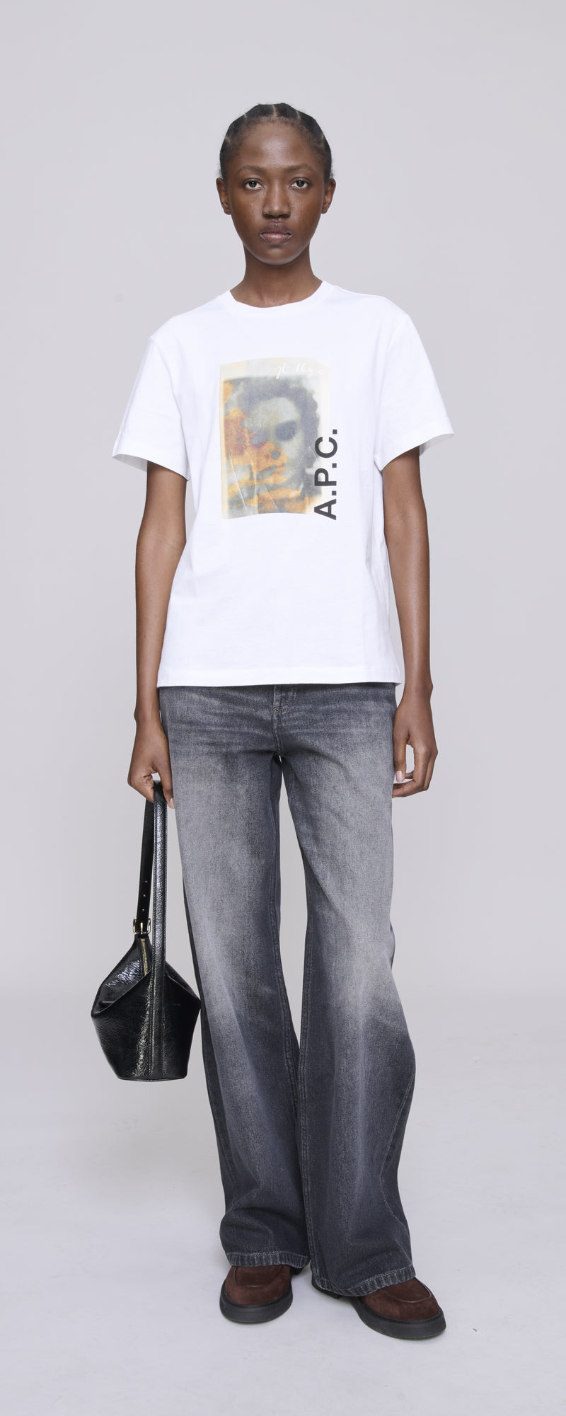 Washed Black Elisabeth Denim