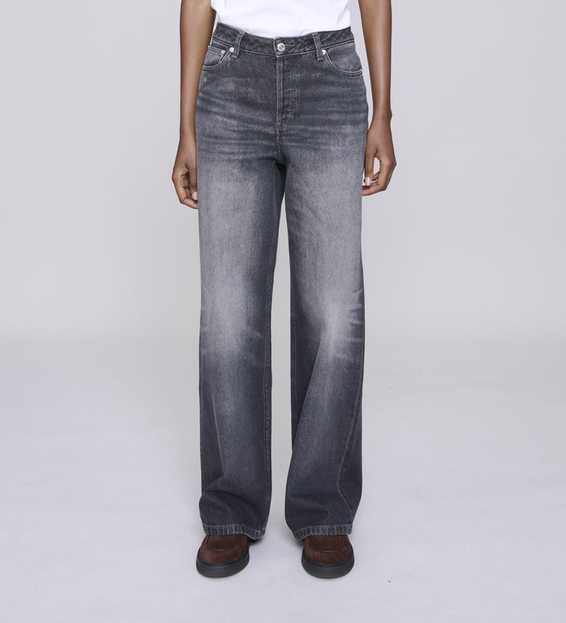 Washed Black Elisabeth Denim