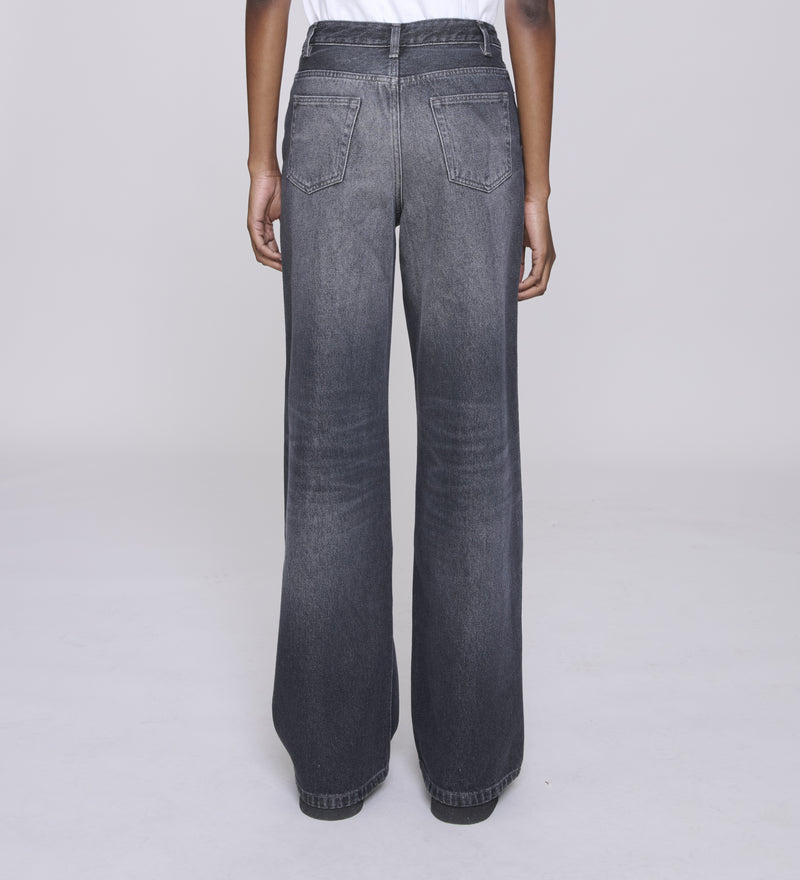 Washed Black Elisabeth Denim