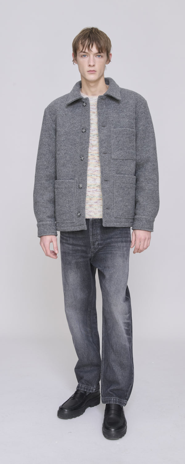 Washed Black Achille Denim