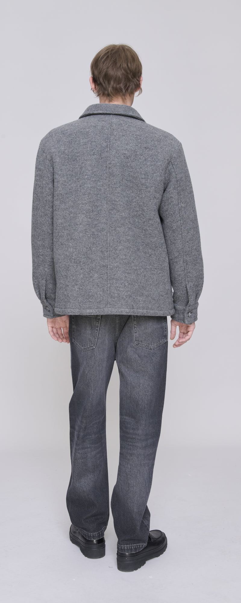 Washed Black Achille Denim