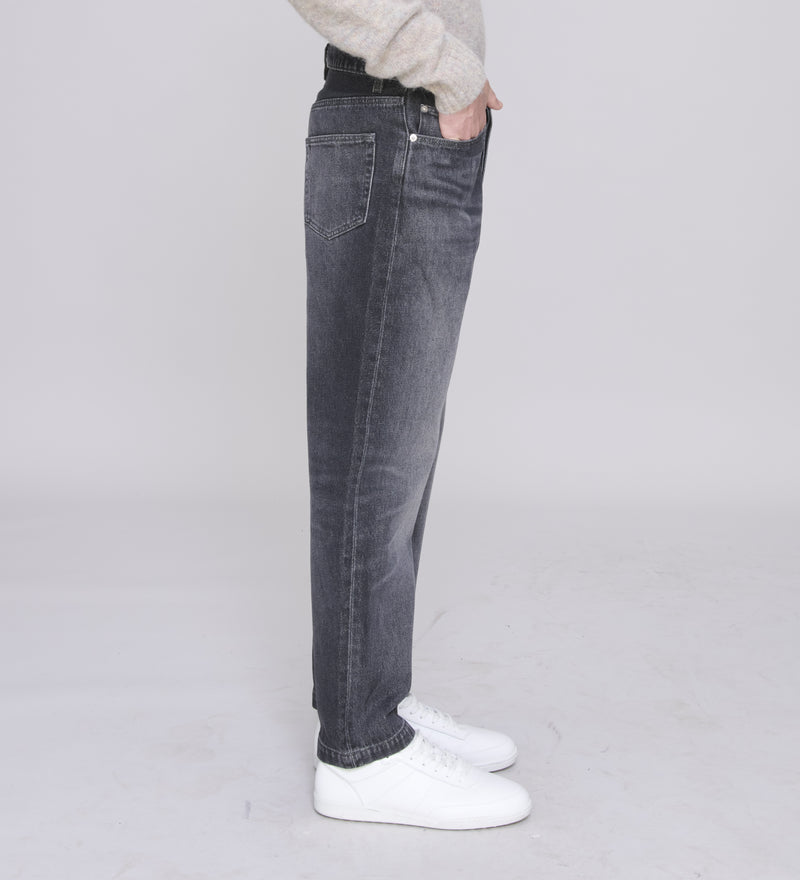 Washed Black Achille Denim