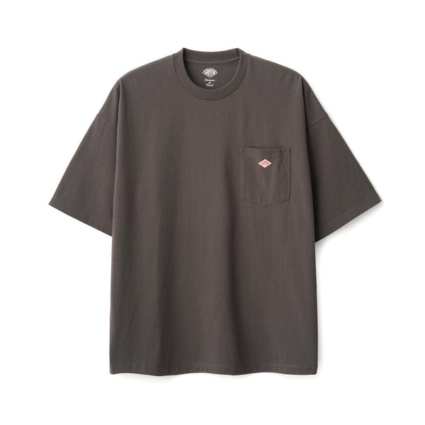 Coal Grey Big Pocket Tshirt