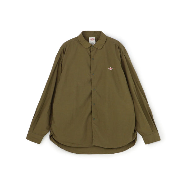 M Olive Wrinkled Shirt