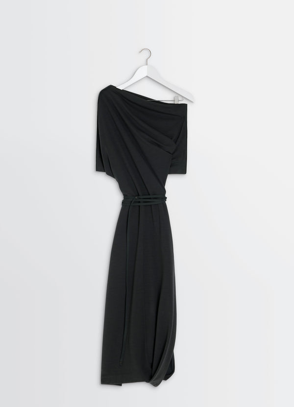 Anthracite Twisted Hem Dress