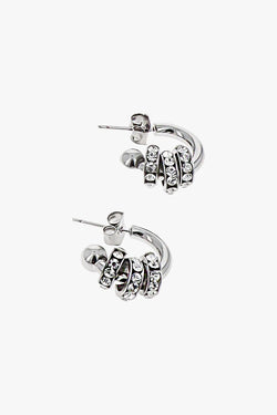 Palladium Daisy Earrings