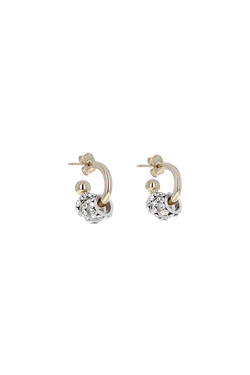 Gold Daisy Earrings