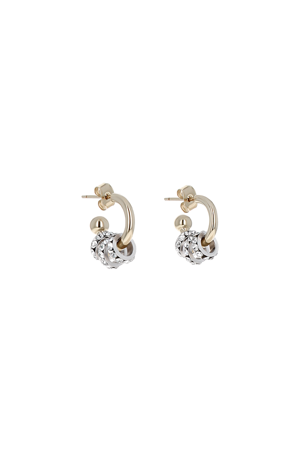 Gold Daisy Earrings