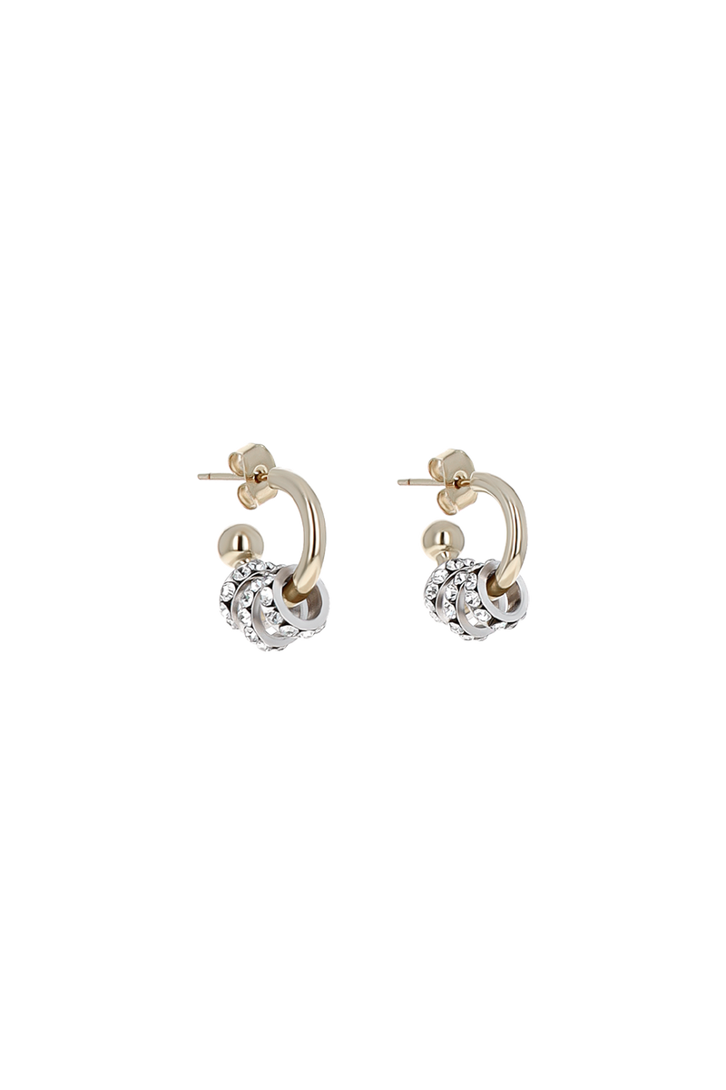 Gold Daisy Earrings
